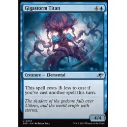 Magic löskort: Edge of Eternities: Gigastorm Titan