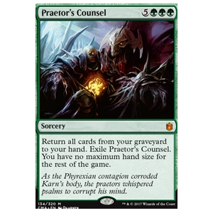 Magic löskort: Commander Anthology: Praetor's Counsel