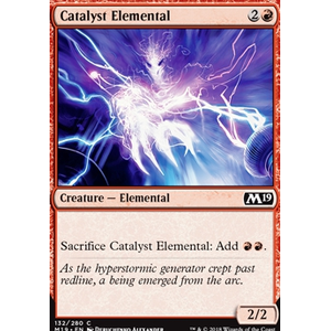 Magic löskort: Core Set 2019: Catalyst Elemental