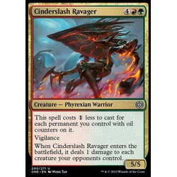 Magic löskort: Phyrexia: All Will Be One: Cinderslash Ravager