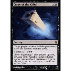 Magic löskort: Time Spiral: Curse of the Cabal (foil)