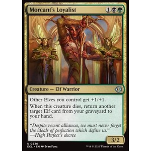 Magic löskort: Lorwyn Eclipsed: Morcant's Loyalist