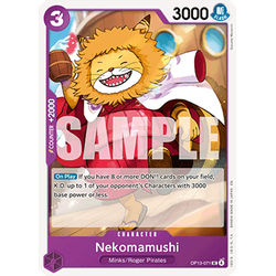 One Piece Löskort: Carrying on his Will: Nekomamushi