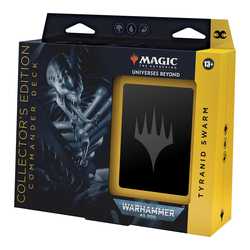 Magic The Gathering: Warhammer 40.000 Commander Deck Tyranid Swarm (premium) (fullbokad)