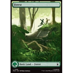 Magic löskort: Marvel Super Heroes: Forest (V.1) (Foil)