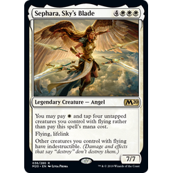 Magic löskort: Core Set 2020: Sephara, Sky's Blade