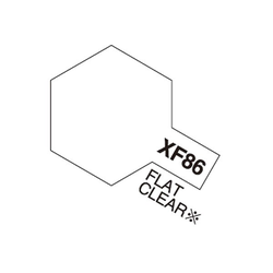 Tamiya: XF-86 Flat Clear (10ml)