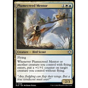 Magic löskort: Bloomburrow: Plumecreed Mentor