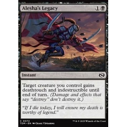 Magic löskort: Tarkir: Dragonstorm: Alesha's Legacy (Foil)