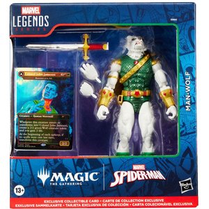 Marvel Legends: Magic The Gathering - Man-Wolf (Exclusive Foil Card Included)
