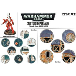 Citadel Sector Imperialis Bases: 25 & 40mm round