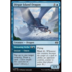 Magic löskort: Tarkir: Dragonstorm: Dirgur Island Dragon // Skimming Strike