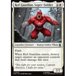 Magic löskort: Marvel Super Heroes: Red Guardian, Super-Soldier