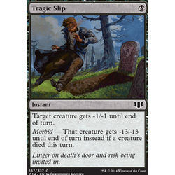 Magic löskort: Commander 2014: Tragic Slip