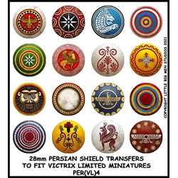 Little Big Men Studio: Persian Shield Transfers #4 for Victrix
