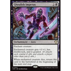 Magic löskort: Commander: Secrets of Strixhaven: Ghoulish Impetus