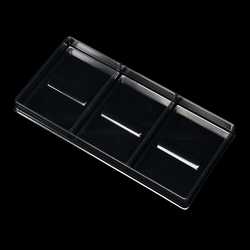 Cube4Me:  Standard Cards Sleeved 3-Compartment - Mini Tray (16mm depth) (1)