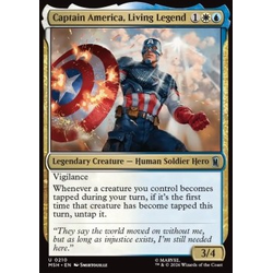 Magic löskort: Marvel Super Heroes: Captain America, Living Legend