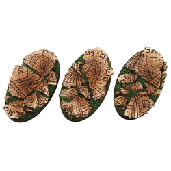 Shrine Bases, Oval 75mm (2)