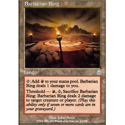 Magic löskort: Odyssey: Barbarian Ring (Foil)