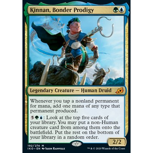 Magic löskort: Ikoria: Lair of Behemoths: Kinnan, Bonder Prodigy