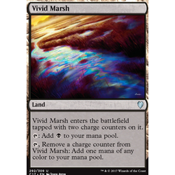 Magic löskort: Commander 2017: Vivid Marsh