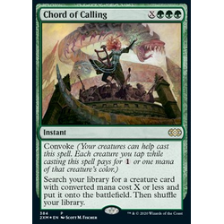 Magic löskort: Double Masters: Chord of Calling (Prerelease Foil)