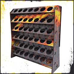 e-Raptor Big Painting Organizer Station - Lava UV (o 26mm)