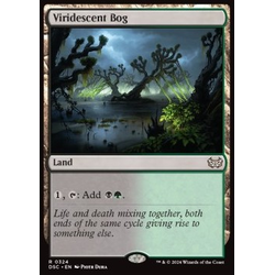 Magic löskort: Commander: Duskmourn: Viridescent Bog