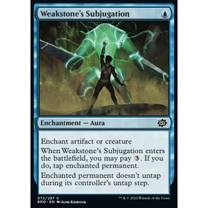 Magic löskort: The Brothers' War: Weakstone's Subjugation