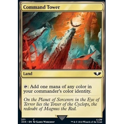 Magic löskort: Universes Beyond: Warhammer 40,000: Command Tower (v.2) (Foil)