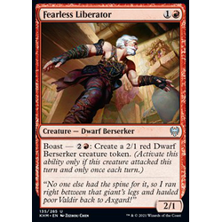 Magic löskort: Kaldheim: Fearless Liberator