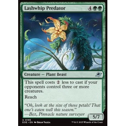 Magic löskort: Edge of Eternities: Lashwhip Predator (Foil)