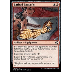Magic löskort: Phyrexia: All Will Be One: Barbed Batterfist