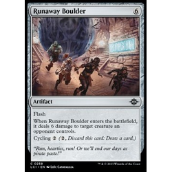 Magic löskort: The Lost Caverns of Ixalan: Runaway Boulder