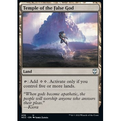 Commander: Streets of New Capenna: Temple of the False God