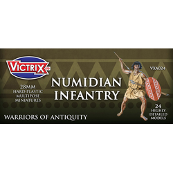 Victrix 28mm: Numidian Infantry