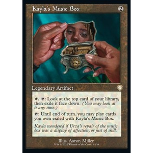 Magic löskort: Commander The Brothers' War: Kayla's Music Box