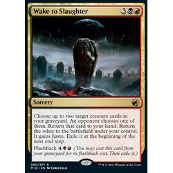 Magic löskort: Innistrad: Midnight Hunt: Wake to Slaughter