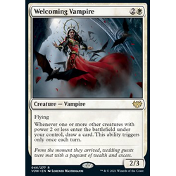 Magic löskort: Innistrad: Crimson Vow: Welcoming Vampire