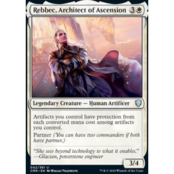 Magic löskort: Commander Legends: Rebbec, Architect of Ascension