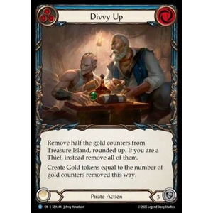 FaB Löskort: High Seas: Divvy Up (Rainbow Foil)