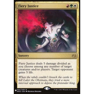 Magic löskort: The List: Fiery Justice