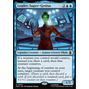 Magic löskort: Marvel Super Heroes: Leader, Super-Genius