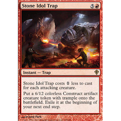 Magic löskort: Worldwake: Stone Idol Trap