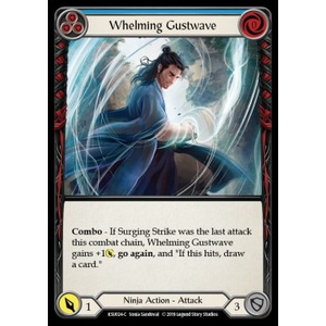 FaB Löskort: Welcome to Rathe - Hero Deck: Whelming Gustwave (Blue)