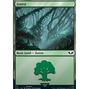 Magic löskort: Universes Beyond: Warhammer 40,000: Forest