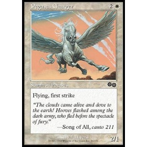 Magic löskort: Urza's Saga: Pegasus Charger