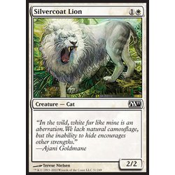 Magic Löskort: Core Set 2011 (M11): Silvercoat Lion
