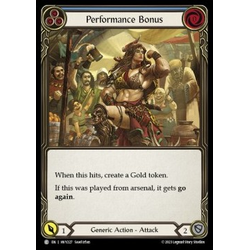 FaB Löskort: Heavy Hitters: Performance Bonus (Blue)